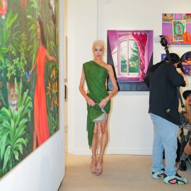 Maggie Williams attends The "DREAM" Exhibition reception, The Untitled Space gallery, NYC, September 25, 2026